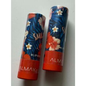 Almay Lip Vibes Lipstick 160 Smile Lot of 2